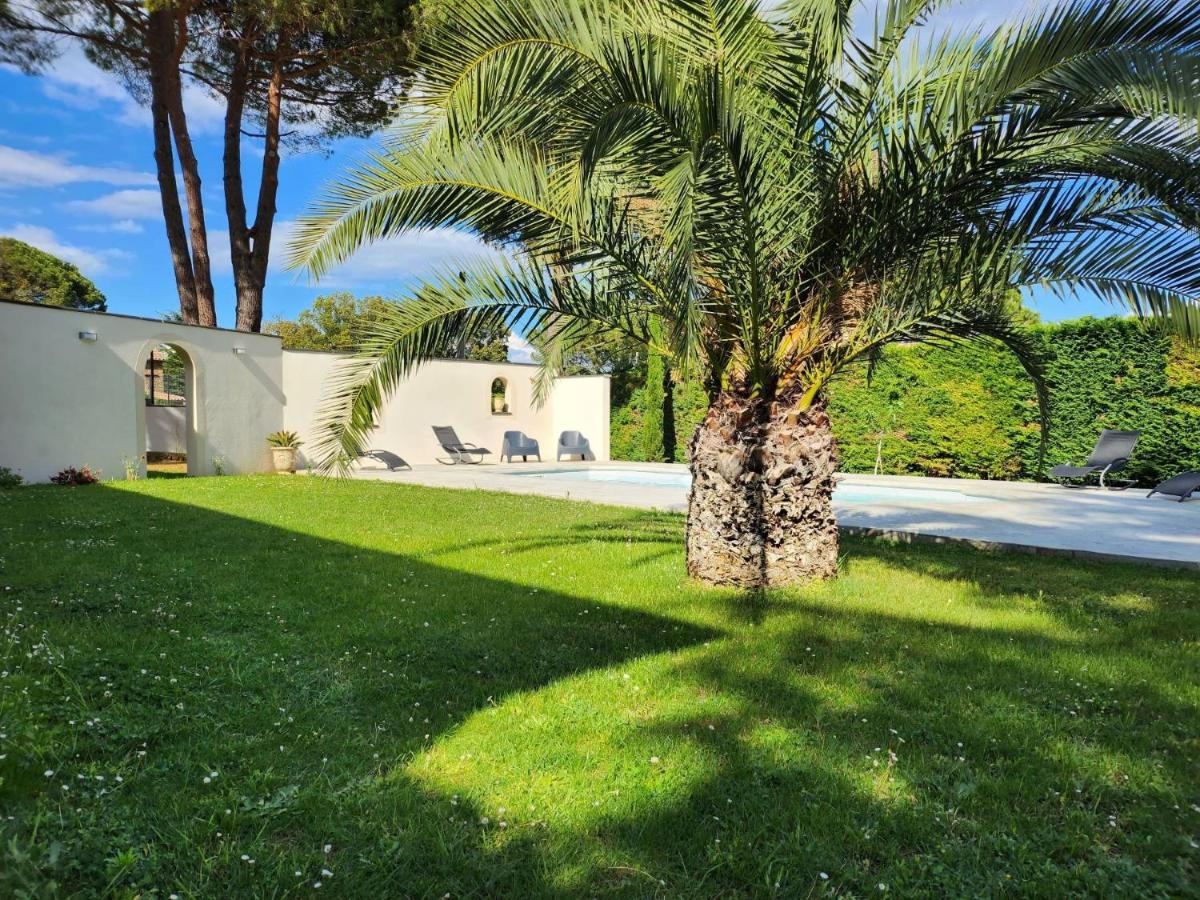 Villa La Bastide Bleue Anduze Exterior foto