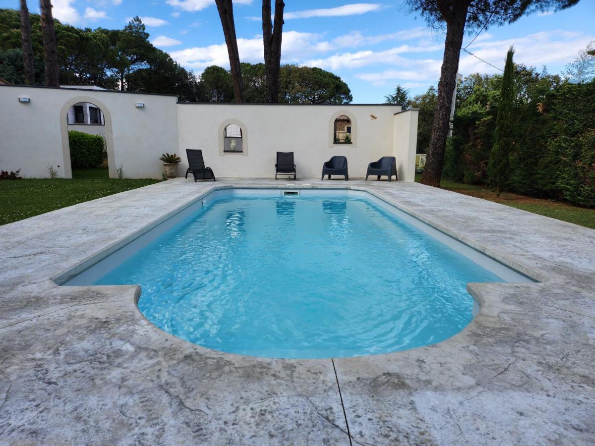 Villa La Bastide Bleue Anduze Exterior foto