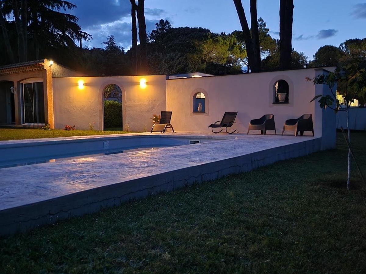 Villa La Bastide Bleue Anduze Exterior foto