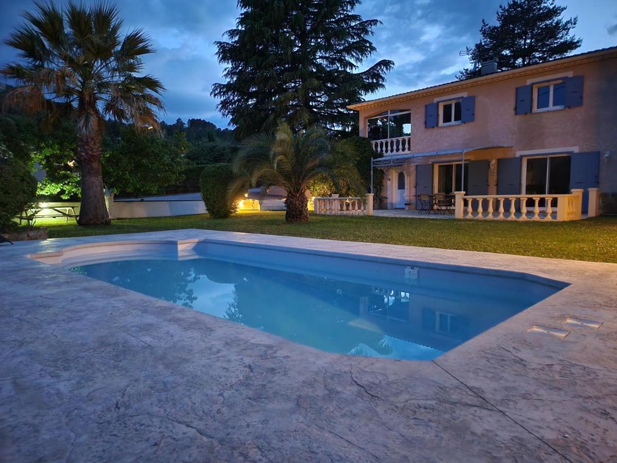 Villa La Bastide Bleue Anduze Exterior foto