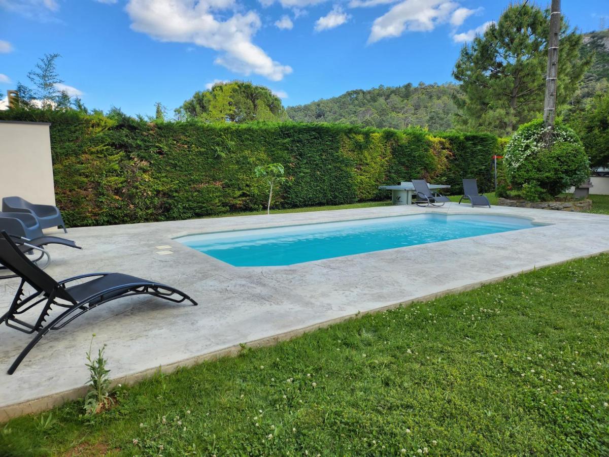 Villa La Bastide Bleue Anduze Exterior foto