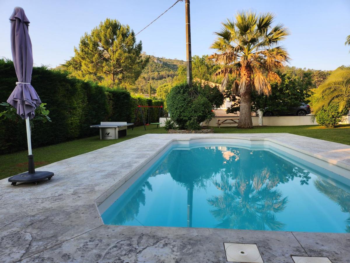 Villa La Bastide Bleue Anduze Exterior foto